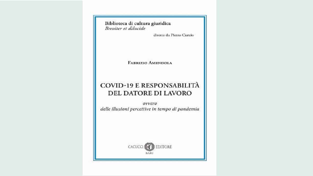 La responsabilità del datore di lavoro per Covid-19 tra tutele di sistema e normativa emergenziale.  La ricostruzione critica di un giuspositivista.  Intervista di Vincenzo Antonio Poso a Fabrizio Amendola   