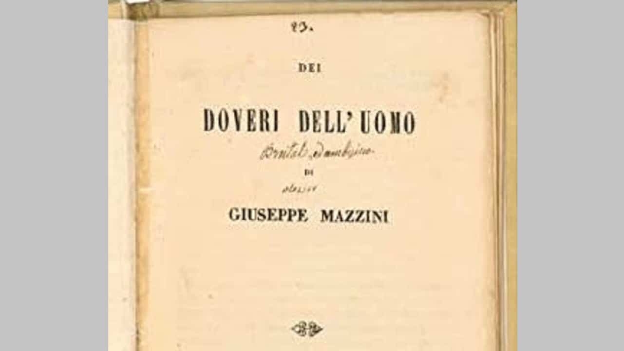 Doveri dell’uomo da Mazzini ad oggi: opinioni a confronto - Editoriale 