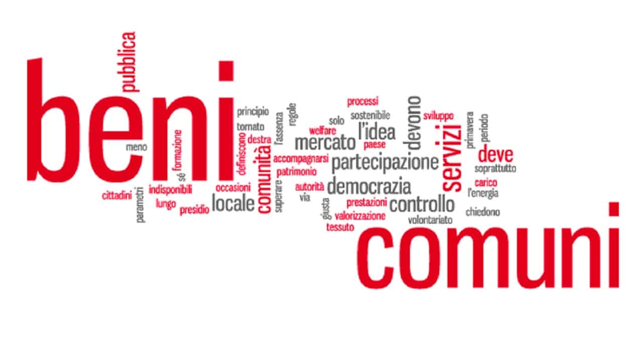 La nozione di “beni comuni”, nel contesto di una revisione costituzionale degli assetti proprietari previsti dal codice civile di Paolo Maddalena