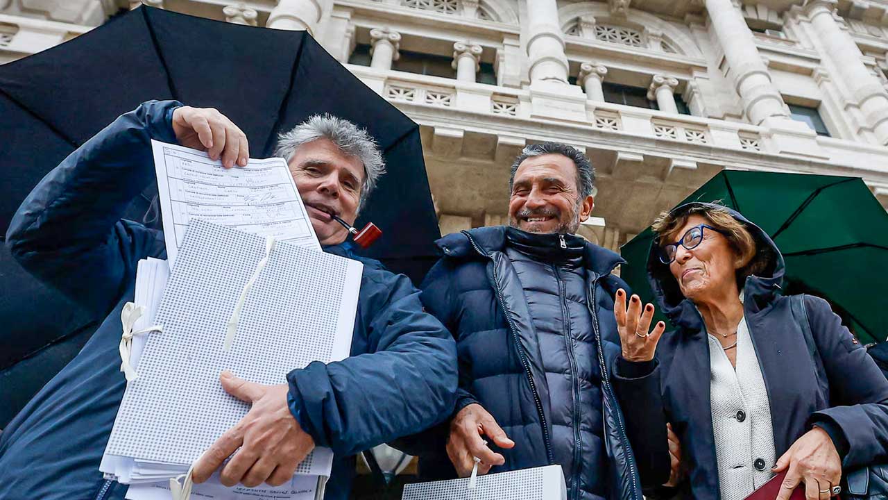 Le 500.000 firme valgono