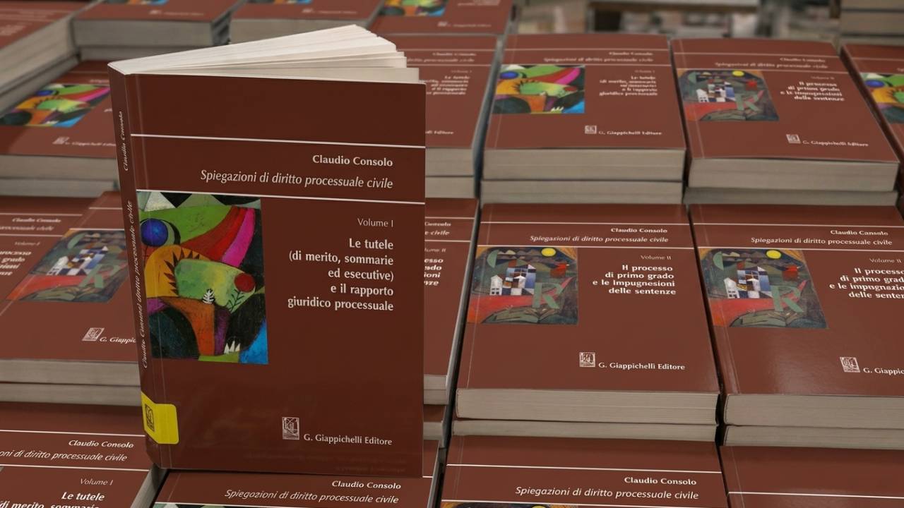 Le<span class="mce-nbsp-wrap">&nbsp;</span><em>Spiegazioni di<span class="mce-nbsp-wrap">&nbsp;</span>diritto processuale civile </em>di Claudio Consolo