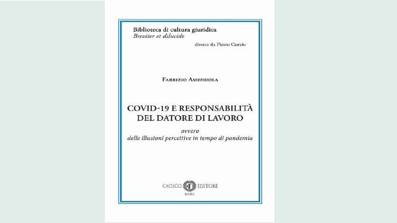 La responsabilità del datore di lavoro per Covid-19 tra tutele di sistema e normativa emergenziale.  La ricostruzione critica di un giuspositivista.  Intervista di Vincenzo Antonio Poso a Fabrizio Amendola