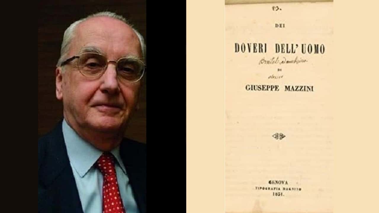 Doveri dell’uomo da Mazzini ad oggi: opinioni a confronto. Renato Rordorf